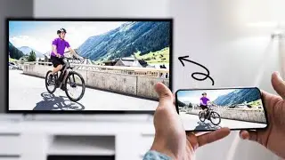 How to show Phone Screen on Big TV screen. Easy way to mirror Mobile phone display on TV Samsung