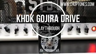 KHDK Gojira Drive | Playthrough Demo (feat. Mesa Dual Rectifier & EVH 5150 Iconic)