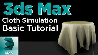 Cloth Simulation Basic Tutorial | 3Ds Max Tutorial