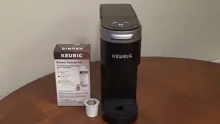 Descaling a Keurig K Slim Coffee Maker with the Keurig Brewer Cleanse Kit