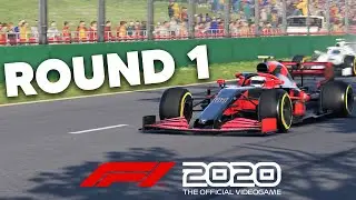 F1 2020 MY TEAM CAREER MODE Gameplay Walkthrough - ROUND 1 (New Sponsor)