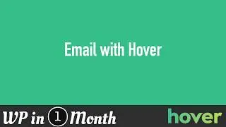 Lesson 6: Email with Hover