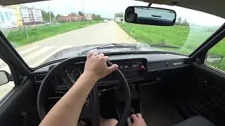 2008 ВАЗ 2107 1.6 МТ POV TEST DRIVE / Тест драйв от первого лица