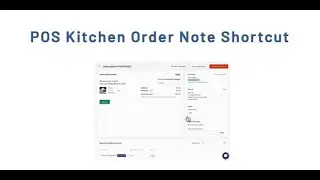 How to Add Notes and Special Instructions through #POS #KitchenOrder Note Shortcut Odoo Apps #odoo16