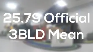 25.79 Official 3BLD Mean [SoCal Silent Spectacular 2022]