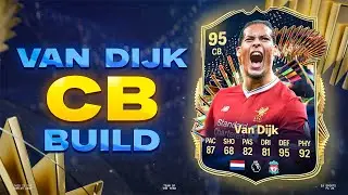 The Best *META* Van Dijk CB Build EA FC 24 Pro Clubs 🔥