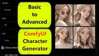 Build a Character Portrait Generator with ComfyUI API, Python, WebSocket and Gradio