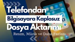 telefondan bilgisayara fotoğraf atma! (Kablosuz!) Telefondan Bilgisayara Dosya Aktarma! 2022