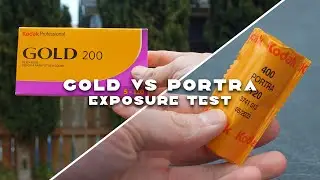 NEW Kodak Gold 200 Exposure Test vs Portra 400