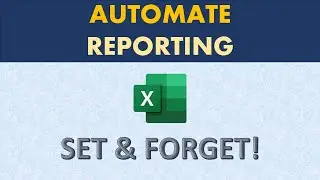 Automate daily reporting in Excel using Pivot Tables
