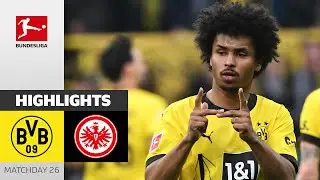 Adeyemi & Co. Turn Game Around! | Dortmund - Frankfurt 3-1 | Highlights | MD 26 – Bundesliga 23/24