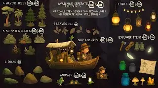 Twitch overlay stream decoration pack Animated stream assets