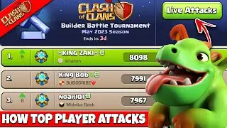 How RANK 1 GLOBAL Players Attack in Builder Base - PRO BH10 Attacks | Clash of Clans