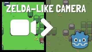 Zelda-like CAMERA in GODOT | room transition | fixed position | tutorial | gdscript