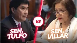Senator Tulfo VS Senator Villar