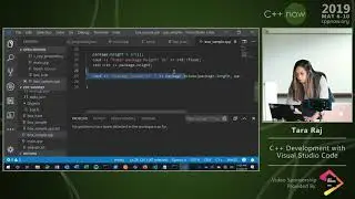 C++Now 2019: Tara Raj “C++ Development with Visual Studio Code”