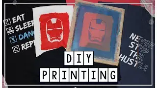 How to print your own T-shirt (Screenprinting full process)