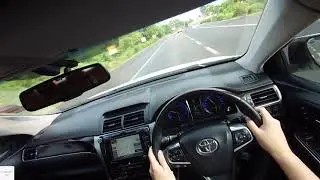 2017 Toyota Camry 2.5L (XV50) facelift / POV Test Drive