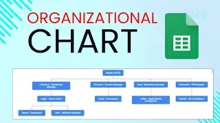 Learn How to Create an Org Chart in Google Sheet