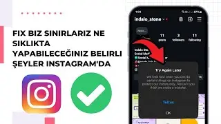 Instagramda Belirli Şeyleri Ne Sıklıkta Yapabileceğinizi Sınırlıyoruz | Daha Sonra Tekrar Deneyin