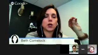 Beth Comstock Speaker Hangout: Personal Connection in Corporate Storytelling