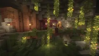 Building a PERFECT base for a Lush Cave