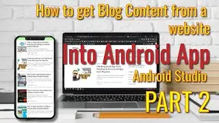 Jsoup Tutorial - How to get the content from a website using Jsoup Android Studio PART 2