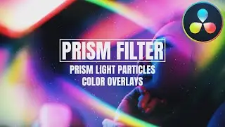 Prism Light Particles Overlay ★ DaVinci Resolve Templates ★