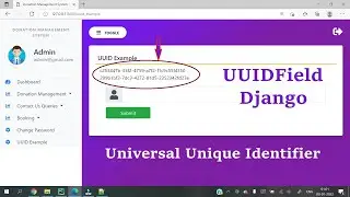 UUIDField Django Models with example || Hindi