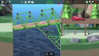 3 Solutions 1-15 Hydraulic management [Poly bridge 2]