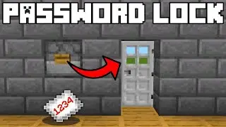 🦅 Minecraft Bedrock 1.20 | PASSWORD DOOR TUTORIAL!