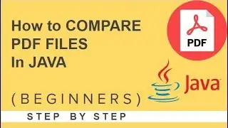 How to Compare PDF files in java