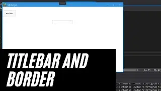 Customizing the Titlebar and Border MahApps.Metro WPF Application - Make a Modern WPF App Part 2