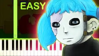 SALLY FACE THEME - EASY Piano Tutorial