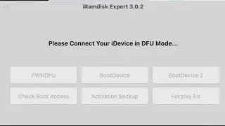 iRamdisk Expert Passcode Bypass iOS 11-15 Without JailBreak Supported 7/7+/8/8+/X