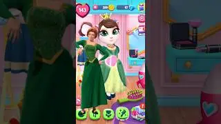 Princess Fiona Makeover 😍🤩🥰❤️#angela #princessfiona #shrek #cute #girlgamer #gaming #shorts