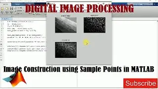 Image Construction using Sample Points in MATLAB