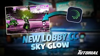 New PUBG Lobby Cc And Sky Glow Tutorial😍 | New Cc And Sky Glow in Alight Motion | Mr TOM Playz