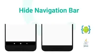 How to hide Navigation Bar in Android studio or AIDE app || Codser Codroid