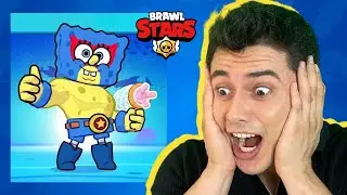 SÜNGERBOB Brawl Stars’a Geldi! 🧽 İlk Defa Oynuyoruz! 😱 Efsanevi Macera Başladı!