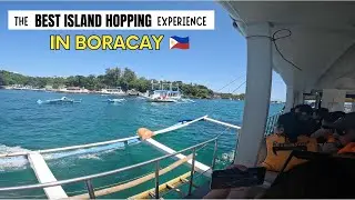 The BEST ISLAND HOPPING in Boracay Philippines 2023 #boracay #philippines #islandhopping #ldrcouple