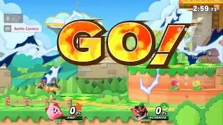 Kirby VS Incineroar: Super Smash Bros Ultimate