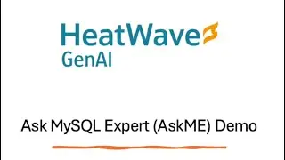 HeatWave GenAI for technical support applications