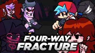 Four-Way Fracture but it's a FNF Cast and Soul BF Cover