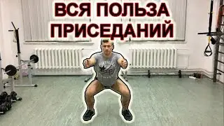 ВСЯ ПОЛЬЗА ПРИСЕДАНИЙ! Лучшее упражнение для ног и ягодиц. Фитнес для здоровья!