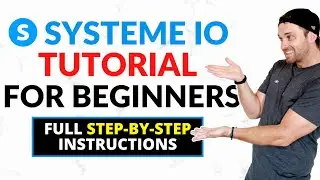 Systeme io Tutorial for Beginners ✅ From Sign Up to Launch 🚀