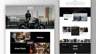 Build Responsive BMW Bike Landing Page Using HTML CSS & JavaScript