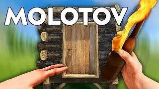 I raided with Molotovs in Hardcore Rust...