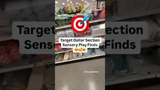 Sensory Play Finds at Target Dollar Section 