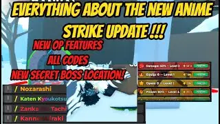 Everything about the new Anime Sttrike Bleach Update !! - New Secret Boss Location + OP New Features